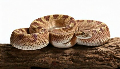 Obraz premium Crotalus atrox, western diamondback rattlesnake or Texas diamond-