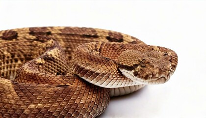 Fototapeta premium Crotalus atrox, western diamondback rattlesnake or Texas diamond-