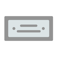 Nameplate icon design	