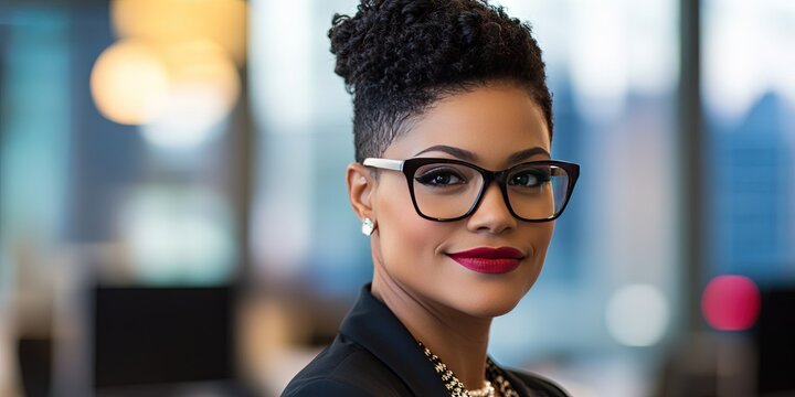 nonbinary business, executive in corporate office