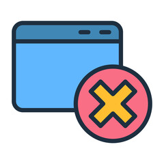 Obraz premium Error Icon