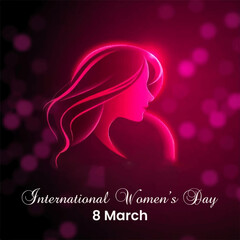 International Women's Day Social media Poster Design