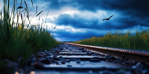 Other side of the railroad tracks