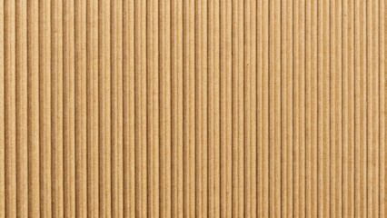 Fototapeta premium Seamless Kraft Paperboard Texture: Light Brown Vertical Stripe Wallpaper Background