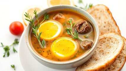 Magiritsa Soup, Greek Easter Dish, Egg Lemon Sauce, Delicious Soup