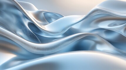 Obraz premium Silky smooth metallic texture