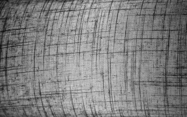 Fototapeta premium Closeup Background of Weathered Canvas Cloth.