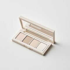 Open cosmetic palette mockup  