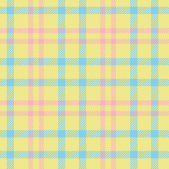 Whimsical Soft-Toned Plaid Design for Scrapbooking