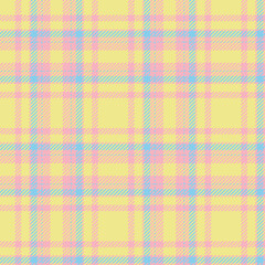 Baby Nursery Pastel Checkered Textile Design