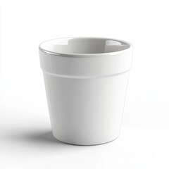 ceramic flower pot mockup 