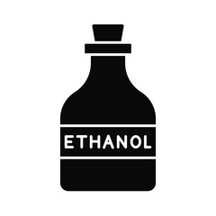 Ethanol glyph icon