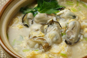 牡蠣雑炊