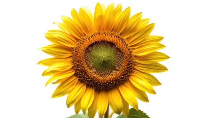 Fototapeta premium Beautiful Isolated Sunflower on Transparent Background - Vibrant Yellow Summer Flower for Floral Designs, Decorations, and Craft Projects