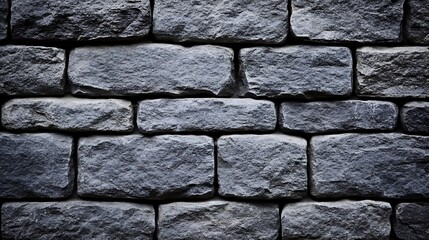 Obraz premium Dark Grey Stone Wall Texture Background