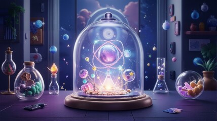 Science and magic collide in this stunning art piece.