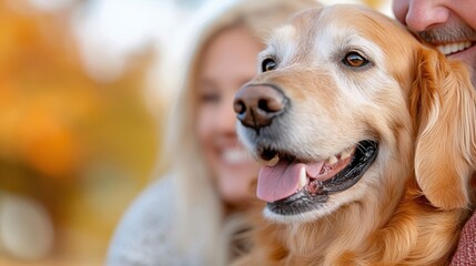 Sweet moments shared with a loyal companion and beloved family members