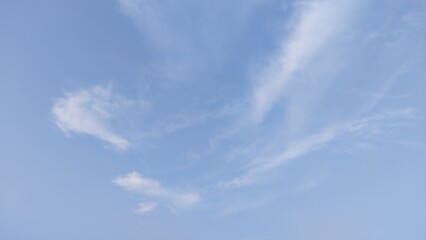 Blue sky and clouds texture and background
