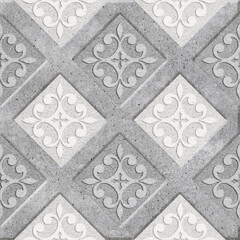 seamless pattern, a decorative design for floor tiles