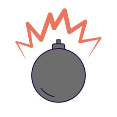 explosion illustration