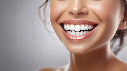 Obraz premium close up of a person smiling