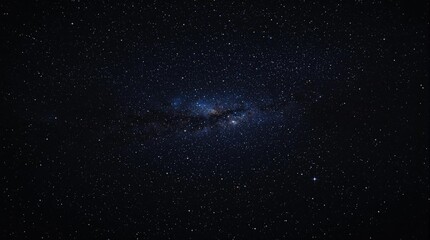 Fototapeta premium Sparkling stars against a velvety black canvas of the night sky, dark, sparkling, stars