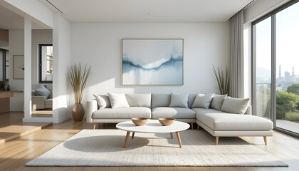 Fototapeta premium modern living room