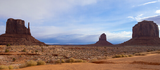 Wonderful View of Monument Valley Tribal Park, Arizona, USA, November 5th 2024