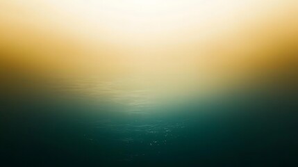 Serene Waters Underneath A Golden Sky