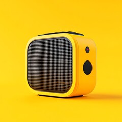 3D Bluetooth Speaker Logo Render