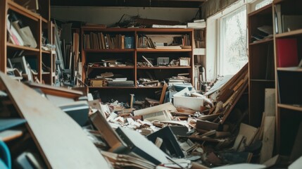 Abandoned Room: Chaos and Decay in a Forgotten Space
