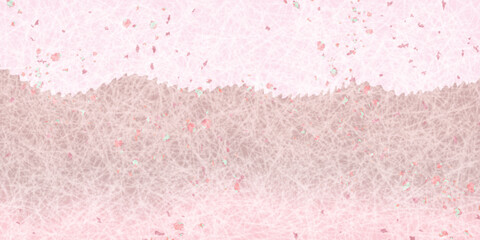 春　和紙　模様　背景　