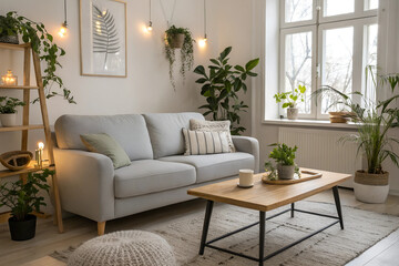 Fototapeta premium A modern living room.