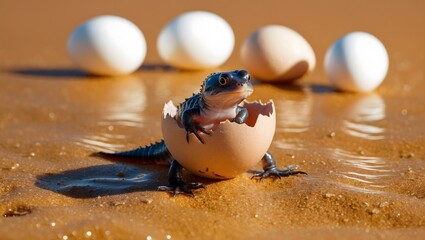 A Tiny Adventure: The Emergence of an Alabama Red-Bellied Cooter Hatchling