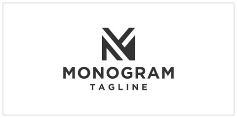 MA or M Monogram Logo Design Inspirations