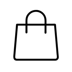 Shopping Bag Vector Icon &ndash; Retail & Consumer Goods Symbol