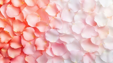 Obraz premium A close up of pink and white flower petals
