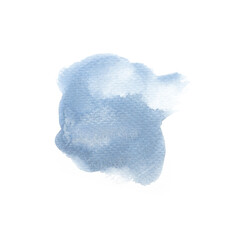 a gray cube ink isolated on white