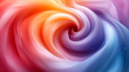 Obraz premium Serene Dreamscapes: Ephemeral Abstractions in Soft Pastels Awaken Tranquility and Imagination