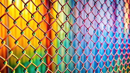 Mesh Fence Texture on White Background: Blockage, Net, Wallpaper, Security