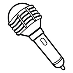 microphone vector illustration