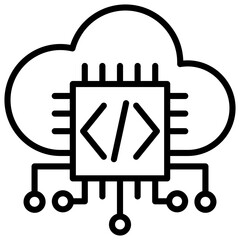 Firmware Outline Icon