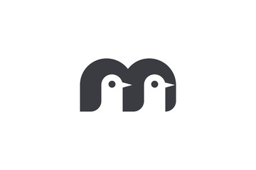 Two Bird M Logo