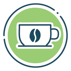 Coffee Vector Design – Stylish Cup & Glass Logo Icons for Cafés & Beverages