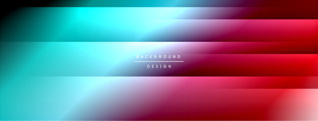 Colorful gradient with lines made of shadow and light. Creative background