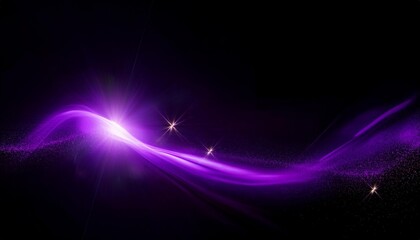 purple overlay light on black background, Overlay Texture with flare effect, Special lens flash with sparkle