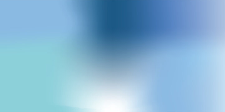 Beautiful Flowing Summer Color Abstract Background. Sky blue and cream gradient mesh background. Refreshing abstraction artwork. Vector Illustration