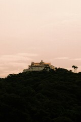 Fototapeta premium sunset on the mountain