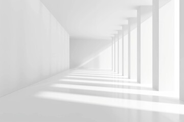 Obraz premium Abstract conceptual white background wallpaper