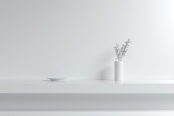 Abstract conceptual white background wallpaper